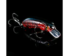 6cm/10g Portable Artificial Bait Sharp Blood Hook Strong Penetration Reusable Compact Fake Bait Fishing Supplies - E