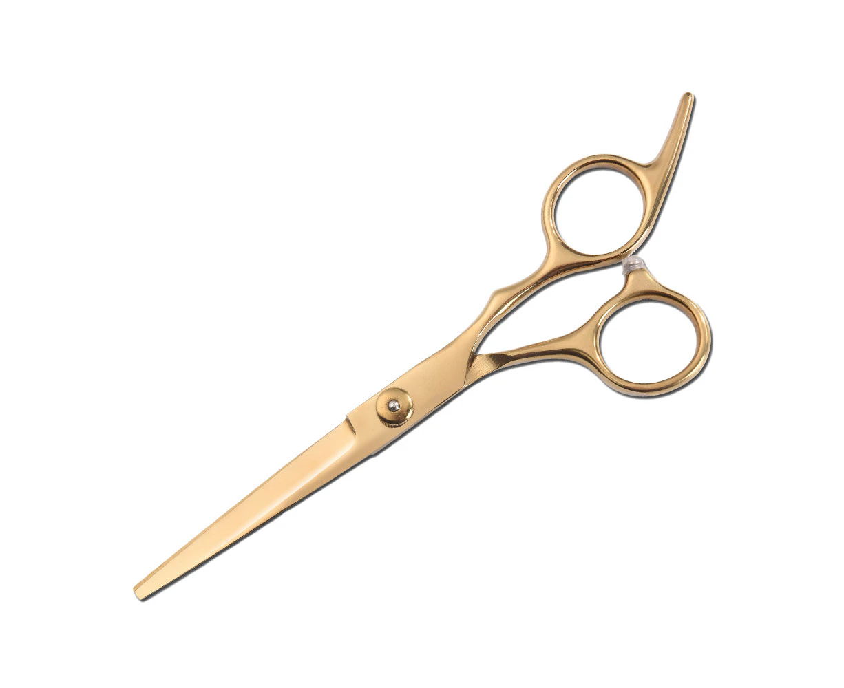 Hair Cutting Scissors Professional Hair Shears 6" -  Scissors for Hair Cutting Men & Women,gold