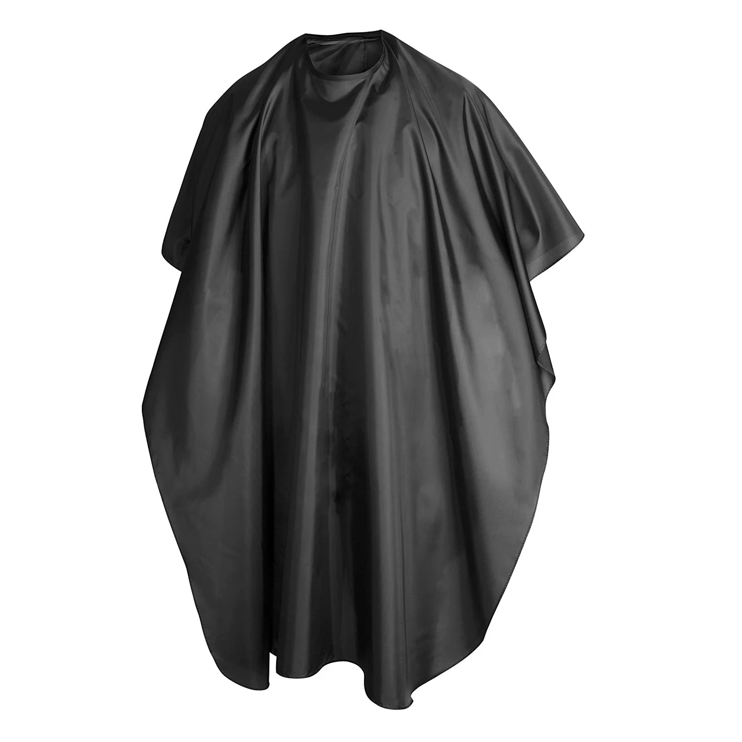 Black Full Length Cape Unisex Professional Barbers Hairdressers Gown