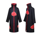 Naruto Akatsuki Cloak Robe Anime Costume Cosplay Outfit