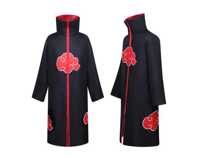 Naruto Akatsuki Cloak Robe Anime Costume Cosplay Outfit