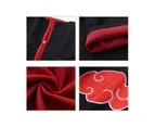 Naruto Akatsuki Cloak Robe Anime Costume Cosplay Outfit