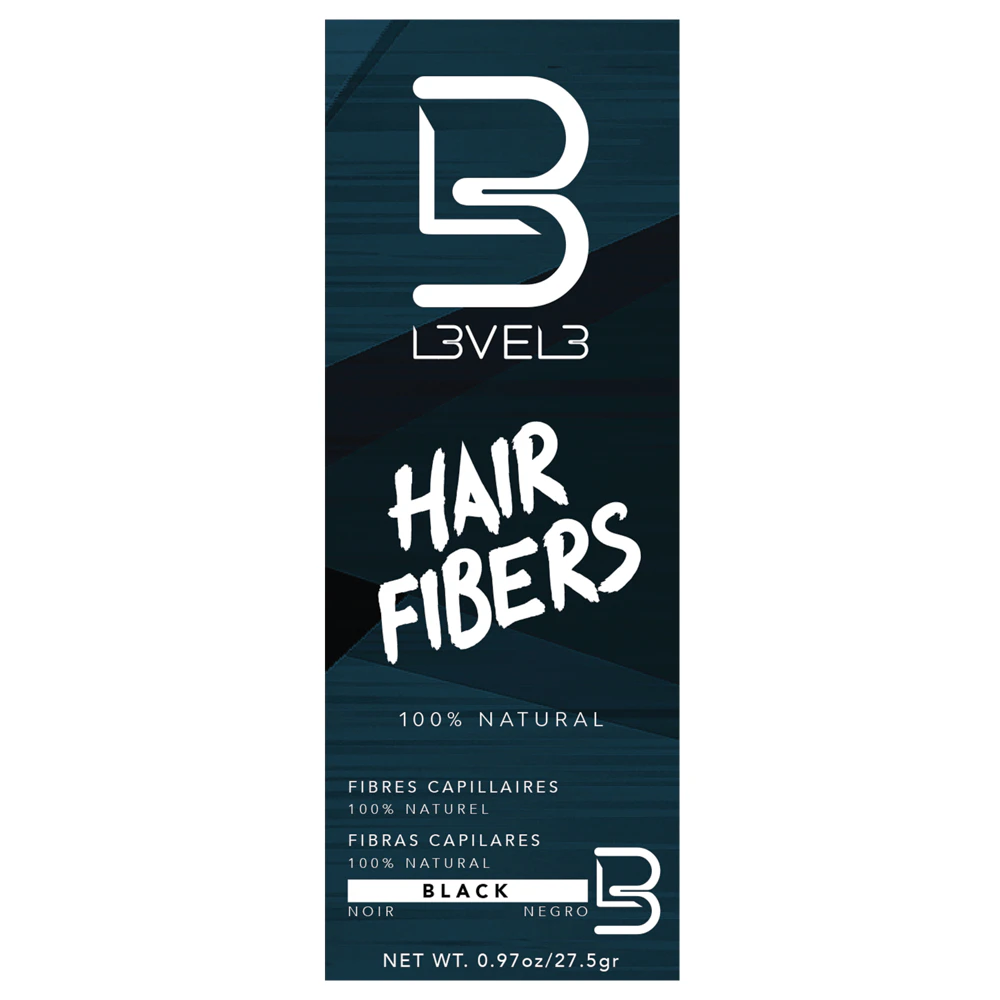 Hair Fibers - Black by L3VEL3 for Unisex - 0.97 oz Treatment Variant Size Value 0.97 oz