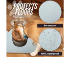 Cat Food Mat, Silicone Waterproof Non Slip Pet Mat, Raised Edge Cat Feeding Mat style2
