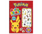 Pokemon Puffy Sticker Colouring Book - Multi