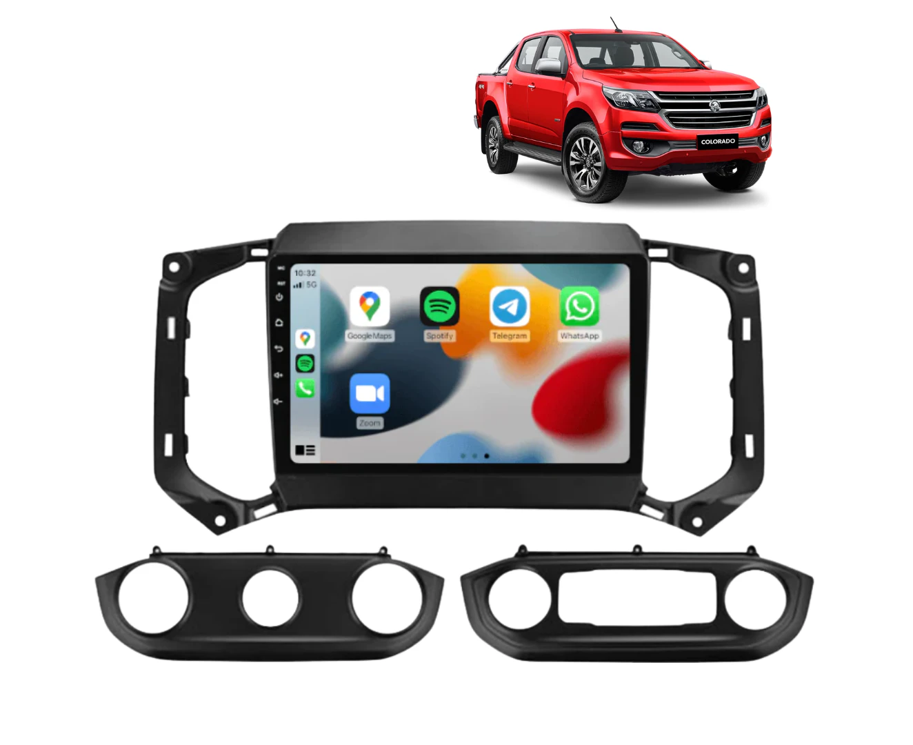 Daiko Multimedia Unit Wireless Carplay Android Auto GPS For Holden Colorado Isuzu D-Max 2018-2022 - DAIKO X 4-Core 2GB RAM + 32GB