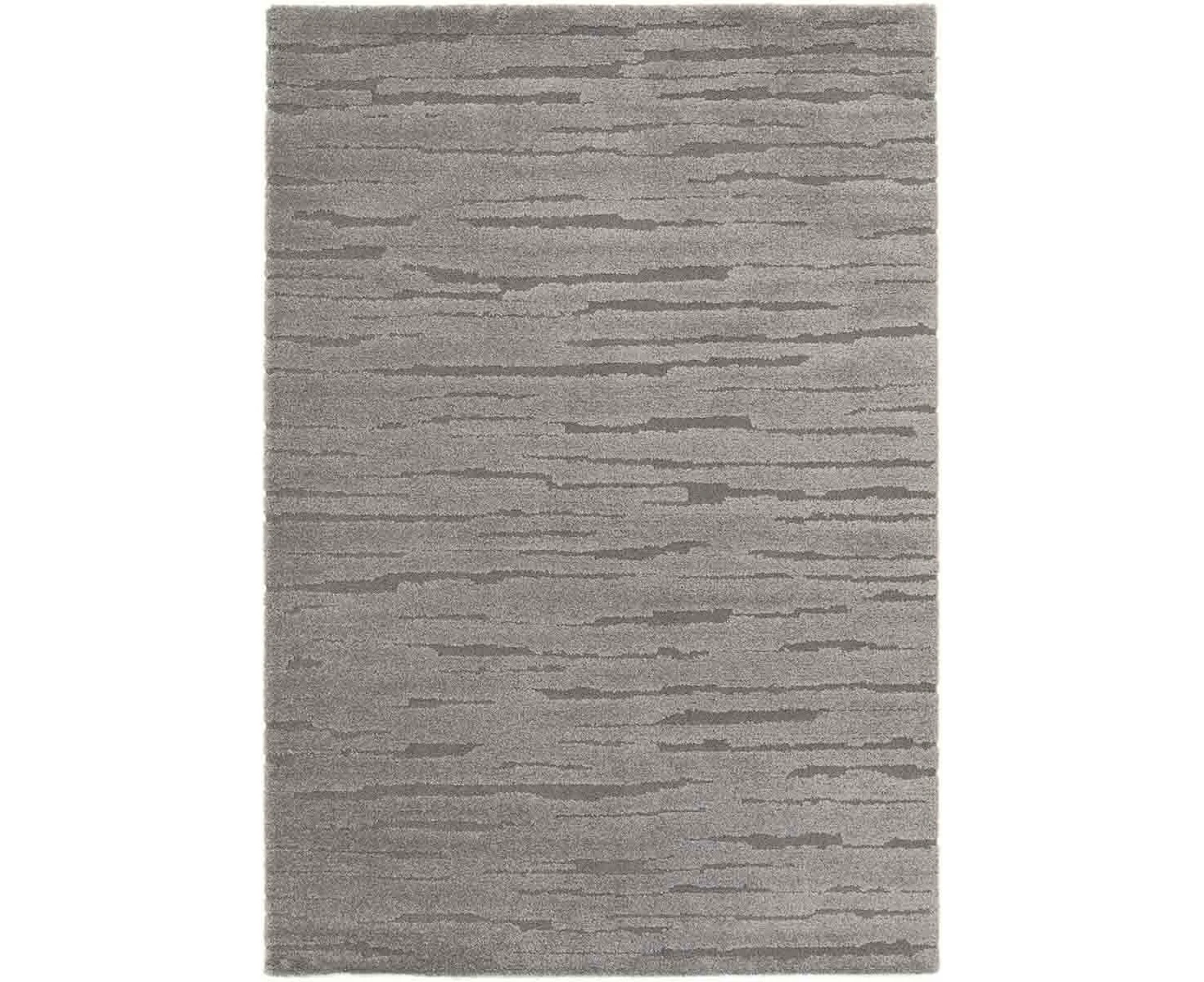 Philippe Abstract Grey Contemporary Floor Rug - 3 Sizes - Grey