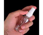 5x Clear Travel Transparent Plastic Perfume Atomizer Empty Spray Bottle 100ML