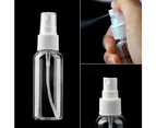 5x Clear Travel Transparent Plastic Perfume Atomizer Empty Spray Bottle 100ML