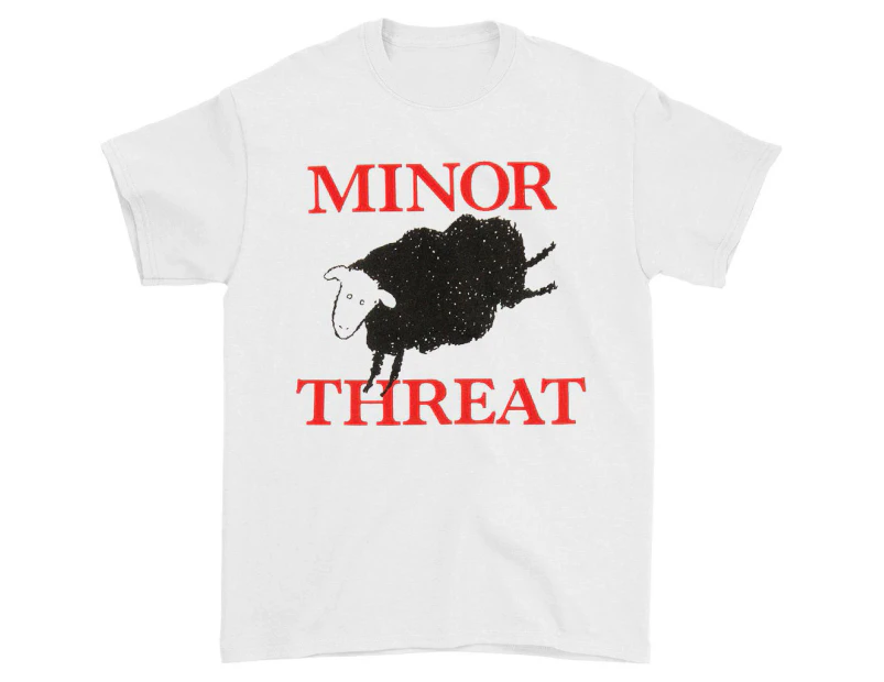 Minor Threat Blacksheep T-shirt - White