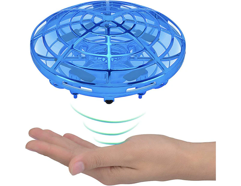 Kid and Boy Toys, Hand-Controlled Flying Ball, Interactive Motion Induction Helicopter Ball with 360° Rotating and Shinning LED Drone, Flying Toy