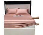 Toscano 100% Cotton Bed Sheets Pillowcase 3 Piece Set Bedding-BeanPaste