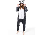 Costume Bay Adult Unisex Lemur Onesie Kigirumi Animal Pajamas Halloween Costume Jumpsuit