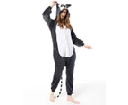 Costume Bay Adult Unisex Lemur Onesie Kigirumi Animal Pajamas Halloween Costume Jumpsuit