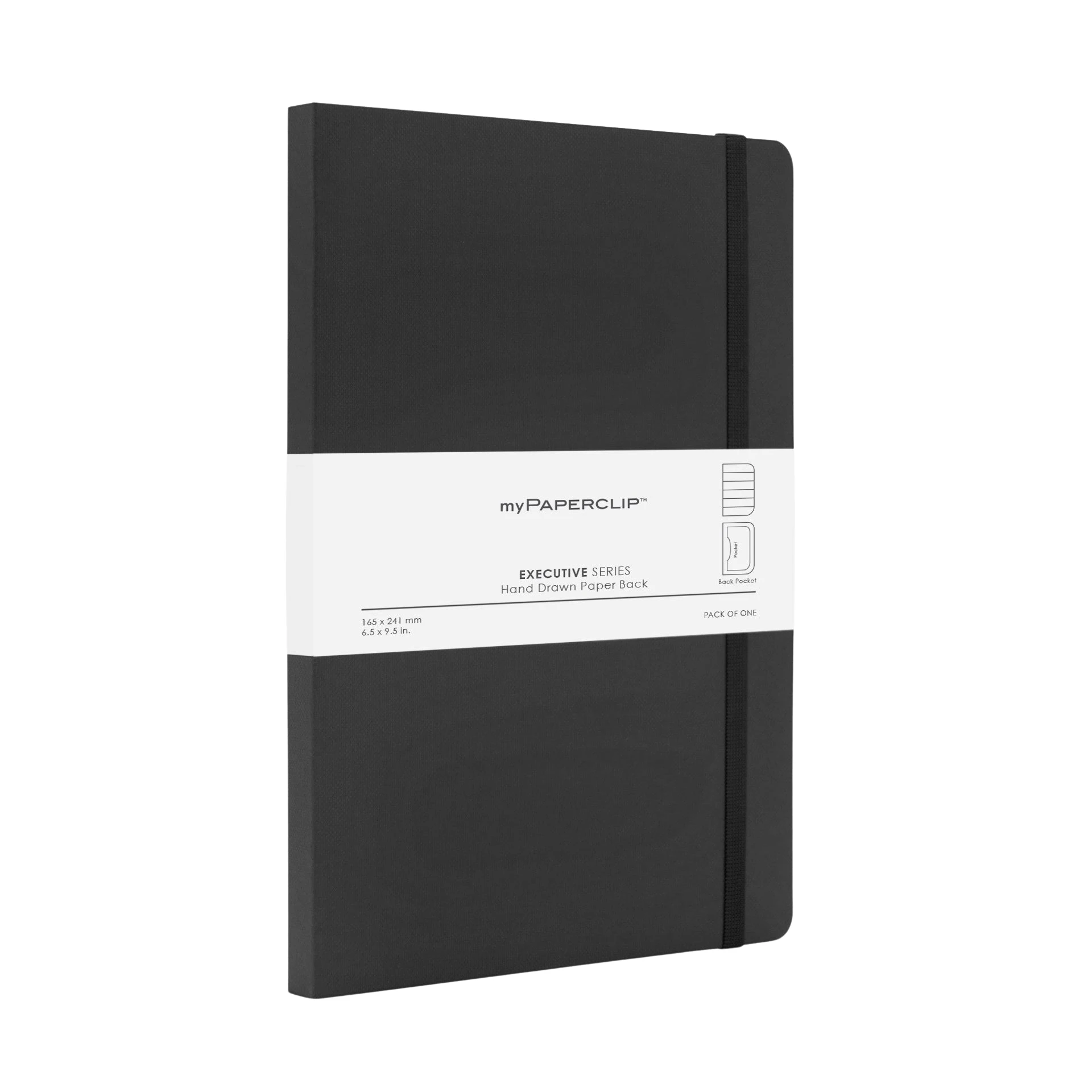 Executive Series Large Notebook - Black