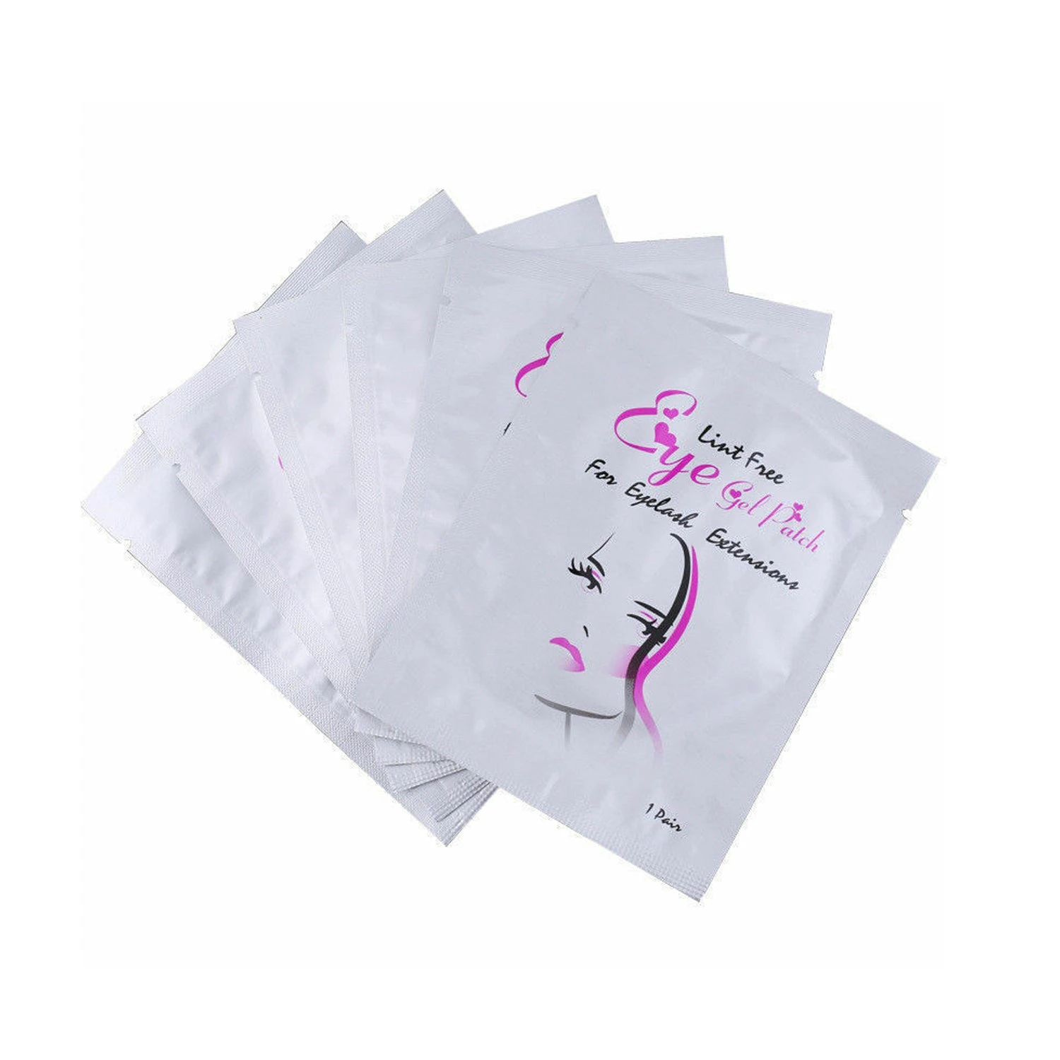 Under Eye Curve Eyelash Pads Gel Patch Lint Free Lash Extension Eye Lash Pad