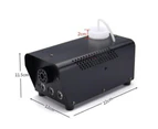 Fog Smoke Machine Fogger 500W RGB LED Party Club Disco DJ Wireless Control