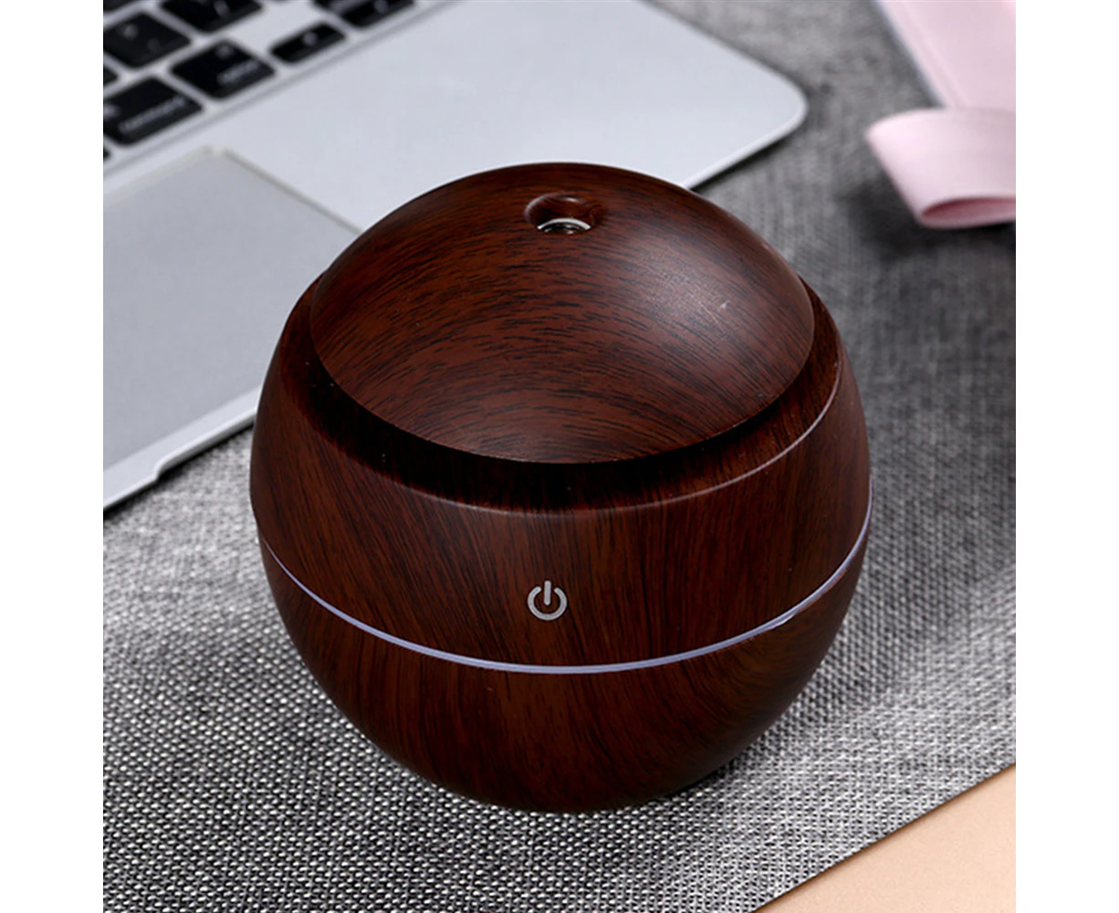 Ultrasonic USB Aroma Air Humidifier Aromatherapy Essential Oil Diffuser - Coffee