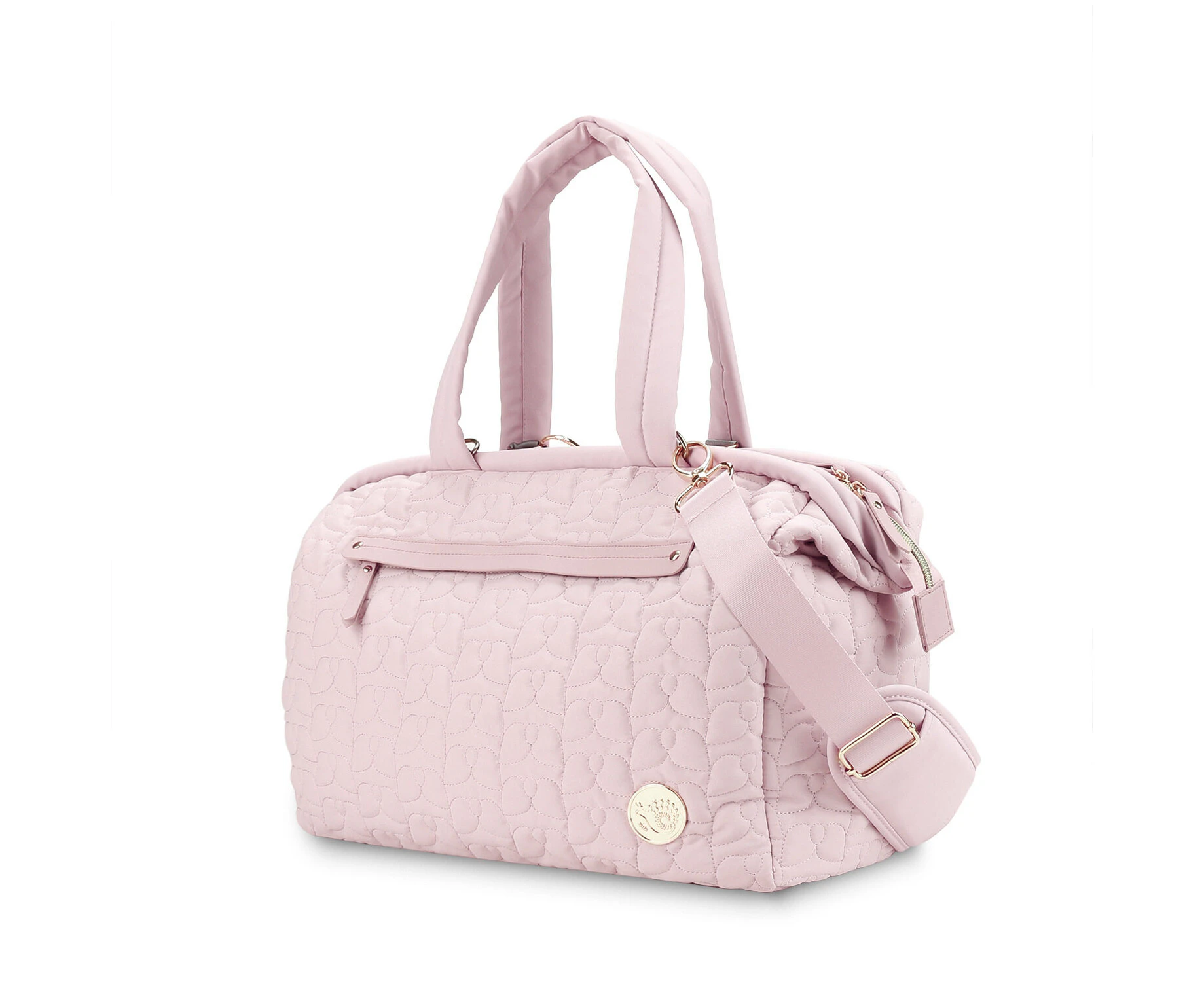 Diaper Bag Tote, Mommy Bag for Hospital, Nappy Bag for Travel - Light Pink