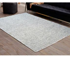 Weave Simple Modern Beige Wool Rug