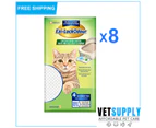 Ezi-Lockodour Absorbant Cat Litter Pads 4 X 8 Pack