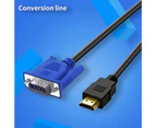 Buutrh Practical HDMI-compatible to VGA Cord Wear Resistant
