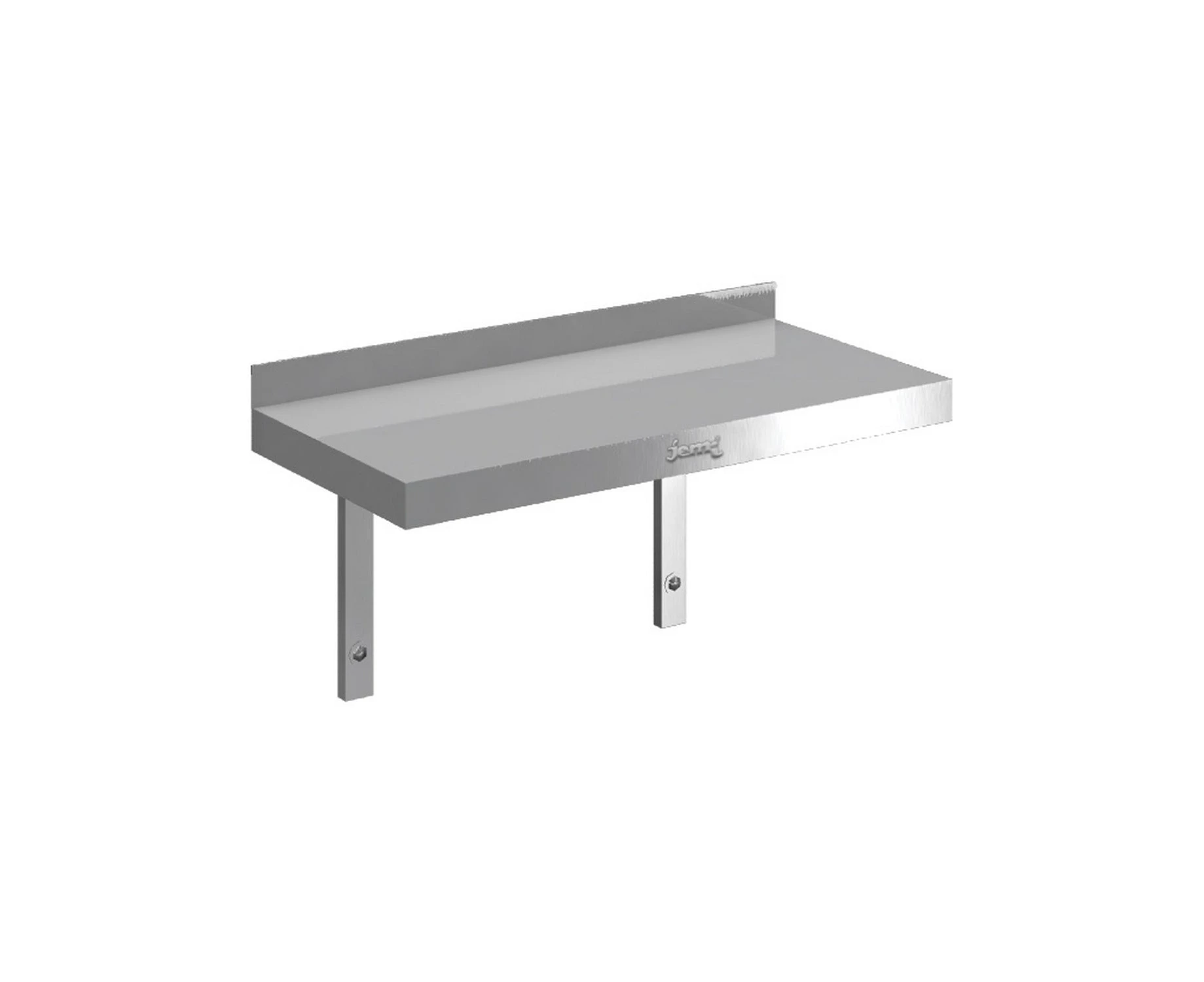 SOLID WALL SHELF 1 TIER 600MM