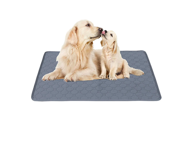 Washable Dog Pee Pads Reusable Puppy Pee Training Pads - Grey