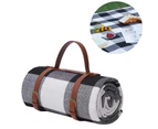 Adore Picnic Blanket Waterproof Foldable Picnic Mat for Beach Camping-Grey