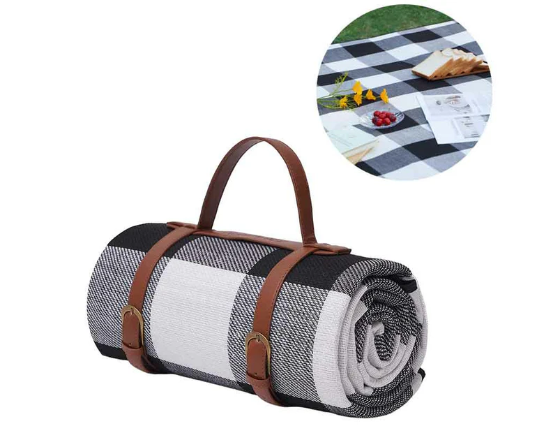 Adore Picnic Blanket Waterproof Foldable Picnic Mat for Beach Camping-Grey