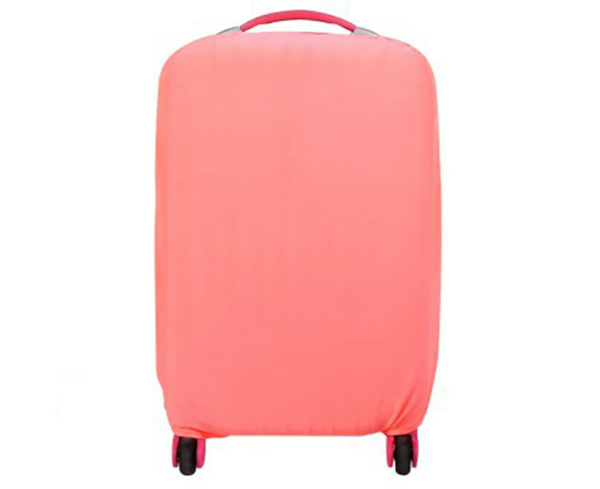 Elastic Travel Luggage Cover Suitcase Trolley Case Protective Bag Dustproof Protector for 26-30 Inches (Pink)