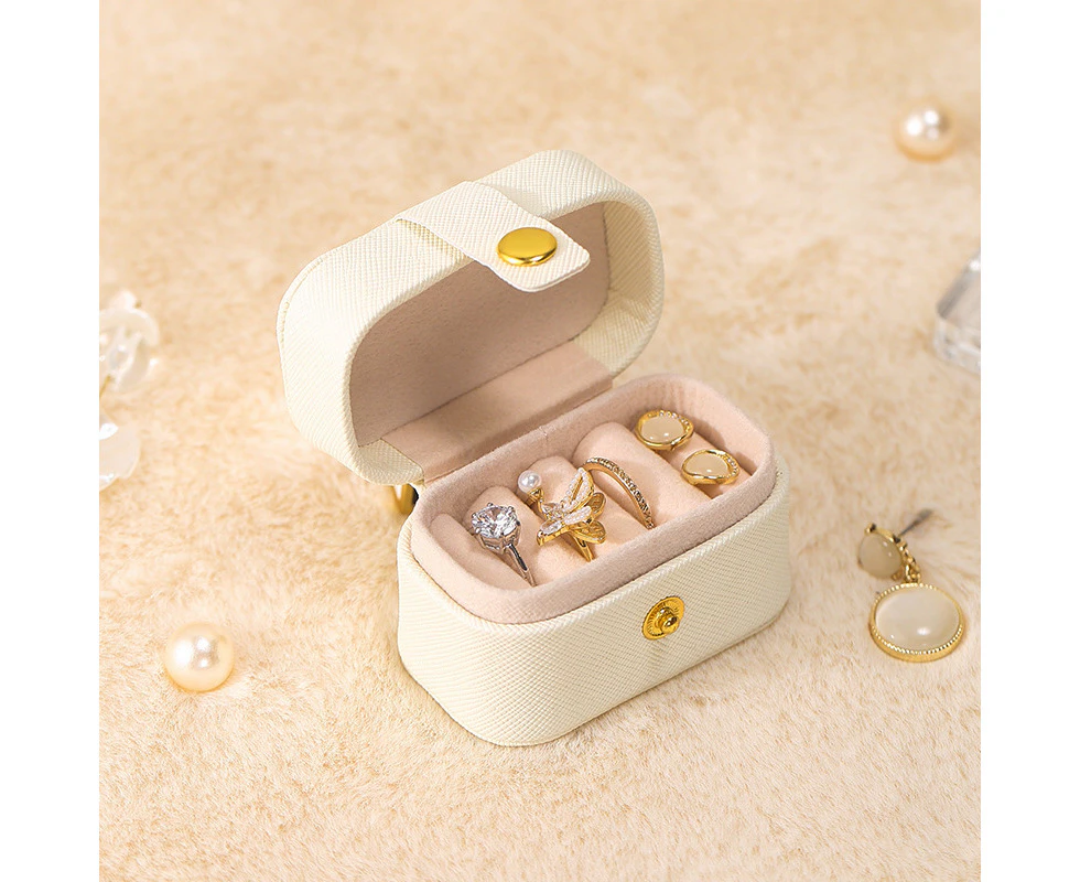 Mini Jewellery Box - White