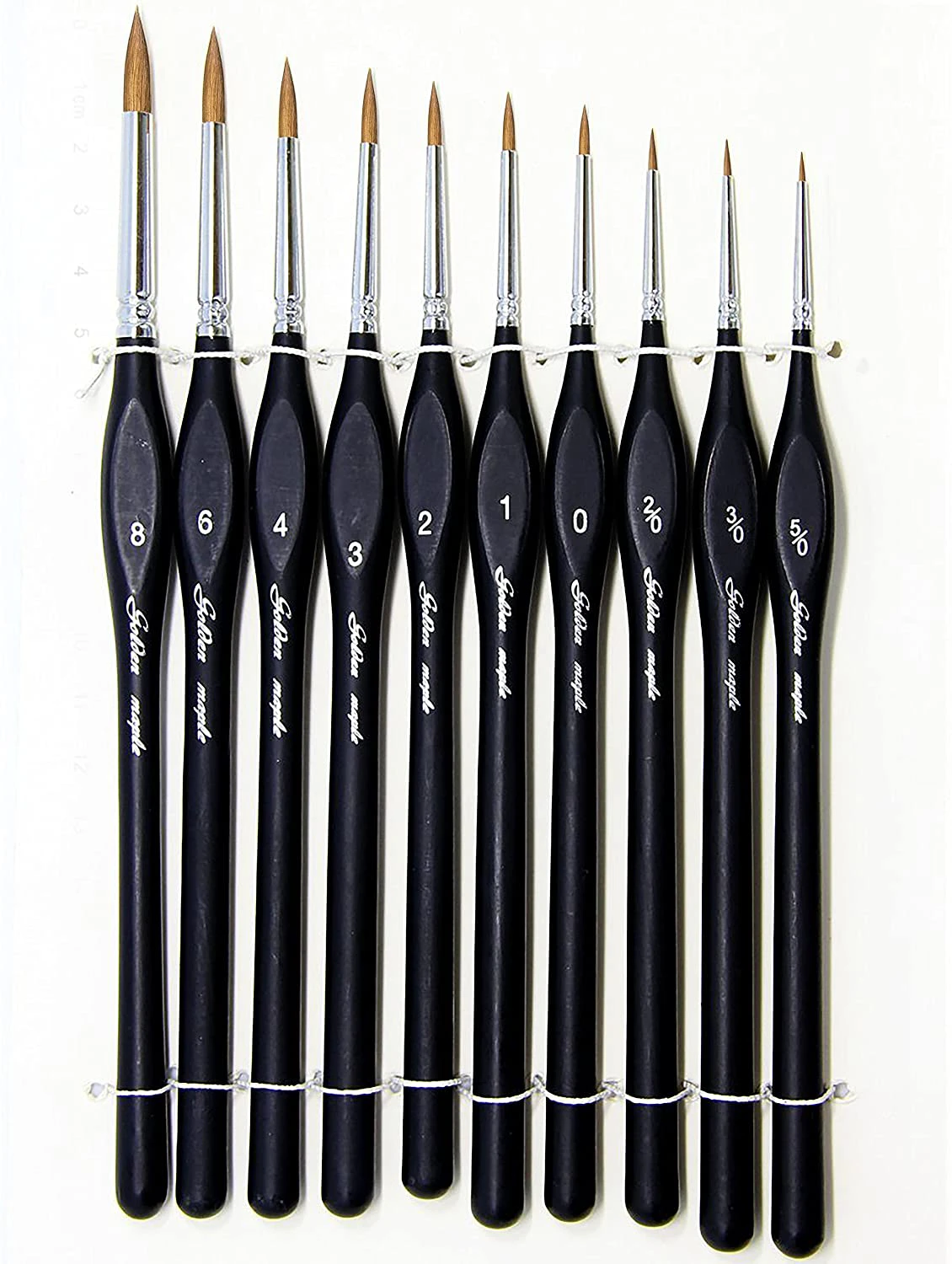 10PCS Artist Paint Brushes Professional Detail Paint Brush