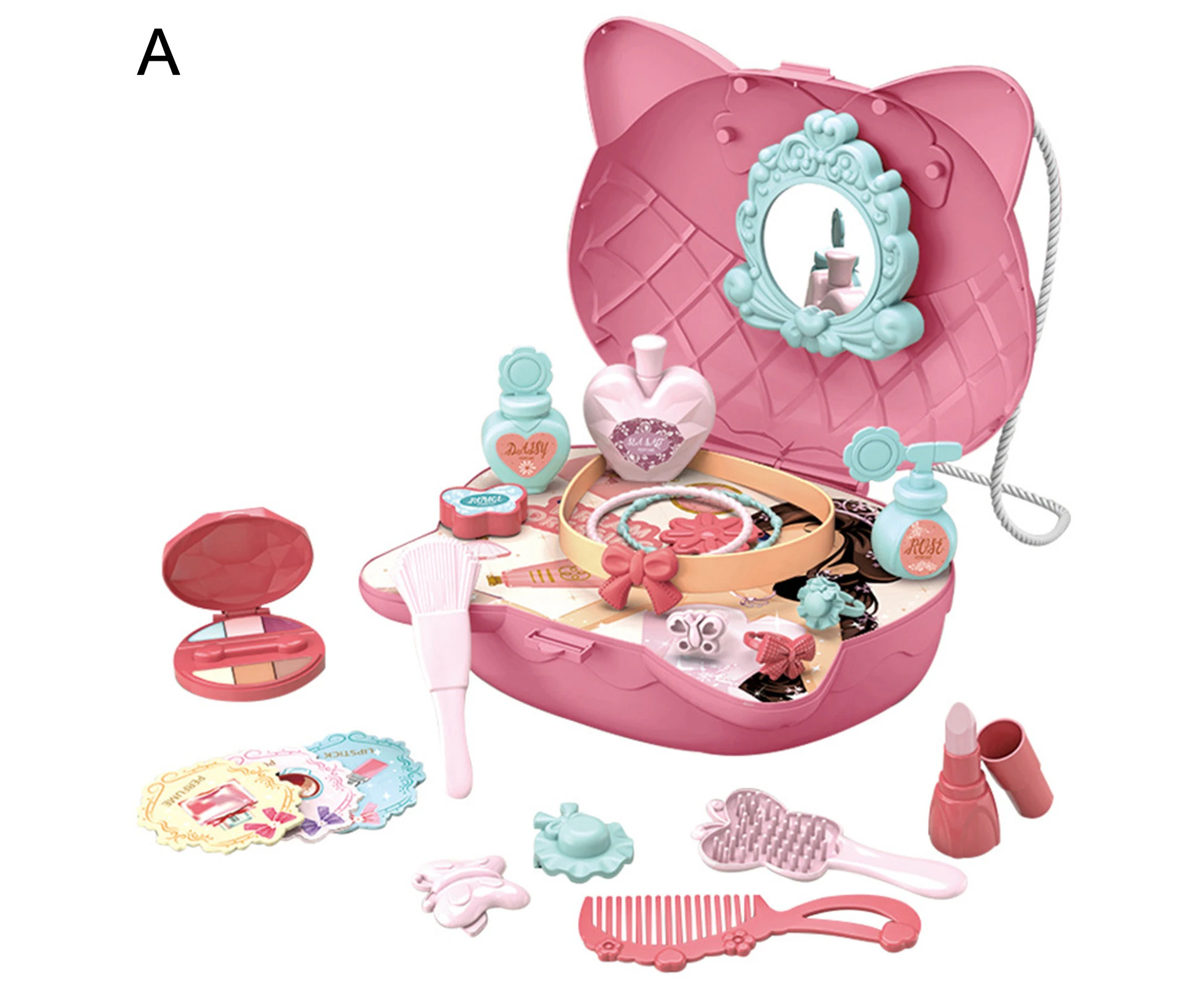 1Set Role Play Toy Universal Rich Accessories Plastic Play House Doctor Set Toy for Kids- A