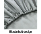 Sheet - Extra Deep Pocket Fitted Sheet --Soft Wrinkle Free - Deep Pocket Fitted Bottom Sheets,Gray, 180X200Cm