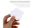 4pcs Toilet Cover Lifter Seat Lifter Handle Practical Toilet Seat Lifters