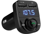 Hands-free Call Car Charger, Wireless Bluetooth FM Transmitter Mp3 Audio Music Stereo Adapter