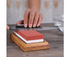 Knife Sharpening Stone,4 Side Grit 400/1000 3000/8000 Whetstones