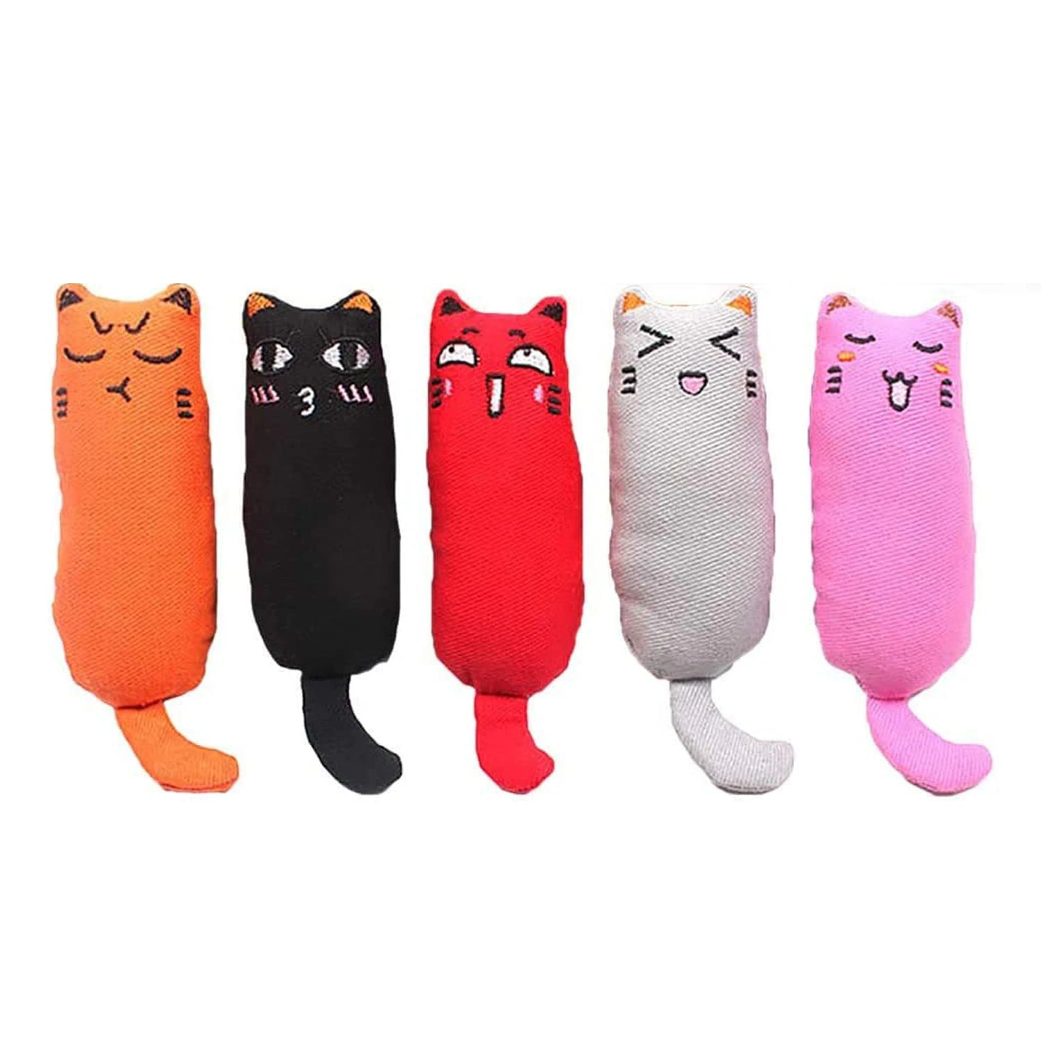 5Pcs Catnip Toy Cat Chew Toy Bite Resistant Catnip Toys for Cats