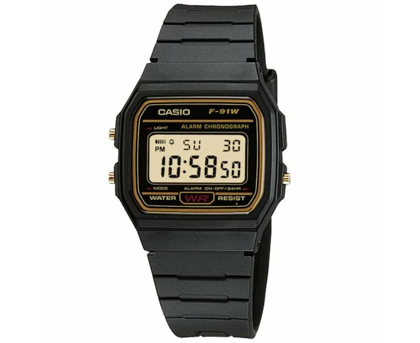 Casio Watch Vintage Retro Original F-91WG-9 F91 F91W F-91