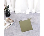 Metal cushion strap, non-slip silicone bottom-Autumn Green-40*40