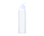650ml Drinking Jug Anti-deform Long Lifespan PS Outdoor Sports Water Bottle for Travel-White