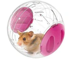 Hamster Ball Crystal 12cm Running About Sports Fitness Wheel Small Animal Toy Dragon Cat Cage Accessories Little Mouse Running Ball Little Hamster