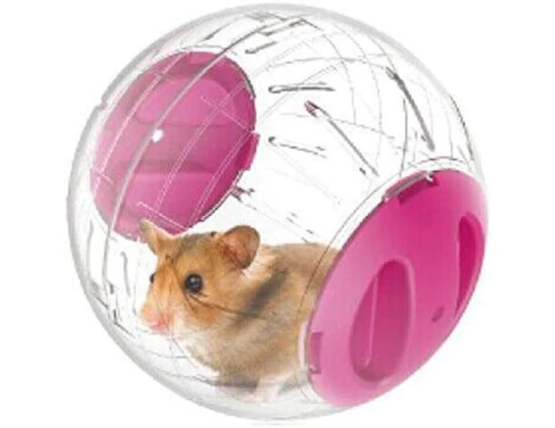 Hamster Ball Crystal 12cm Running About Sports Fitness Wheel Small Animal Toy Dragon Cat Cage Accessories Little Mouse Running Ball Little Hamster