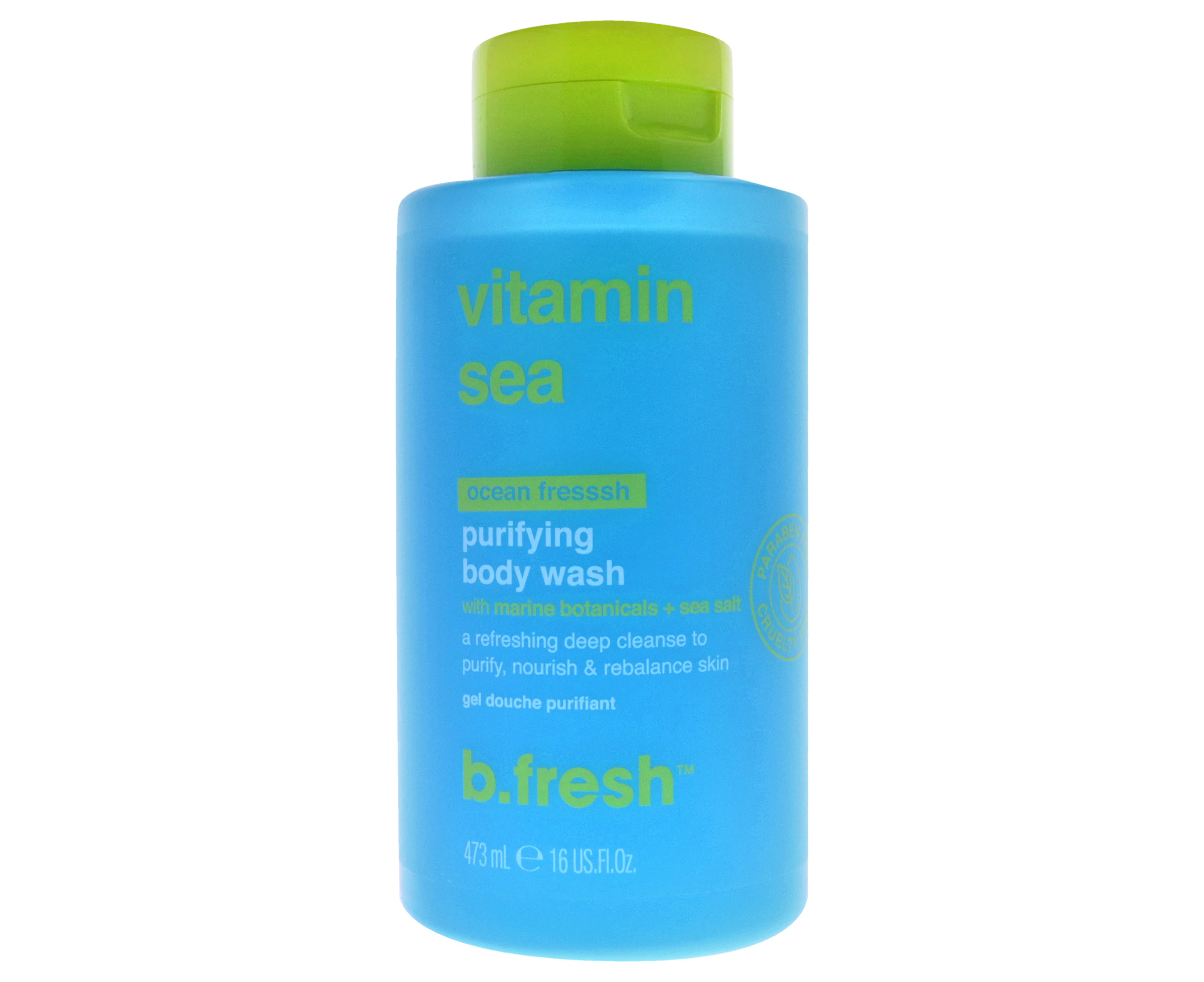 Vitamin Sea Purifying Body Wash by B.Tan for Unisex - 16 oz Body Wash