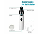 Powerful Electric Usb Rechargeable Ultra Quiet Painless Dog Nail Trimmer