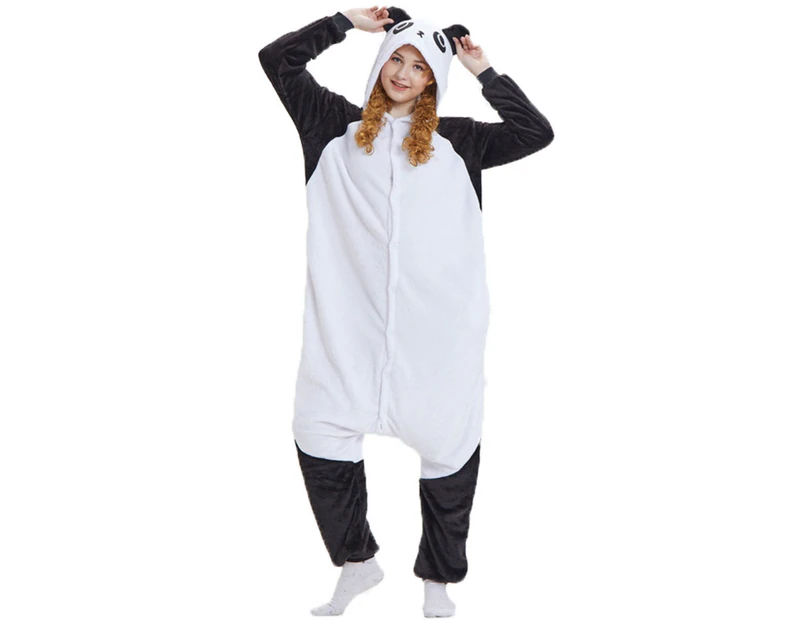 Costume Bay Adult Unisex Panda2 Onesie Kigirumi Pajamas Halloween Costume Animal Jumpsuit Sleepwear