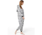 Costume Bay Adult Unisex Spotty Dog Onesie Kigirumi Animal Pajamas Halloween Costume Jumpsuit Sleepwear