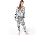 Costume Bay Adult Unisex Spotty Dog Onesie Kigirumi Animal Pajamas Halloween Costume Jumpsuit Sleepwear