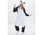 Costume Bay Adult Unisex Panda2 Onesie Kigirumi Pajamas Halloween Costume Animal Jumpsuit Sleepwear